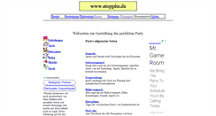 Desktop Screenshot of partyspiele.stoppits.de