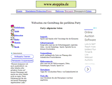 Tablet Screenshot of partyspiele.stoppits.de